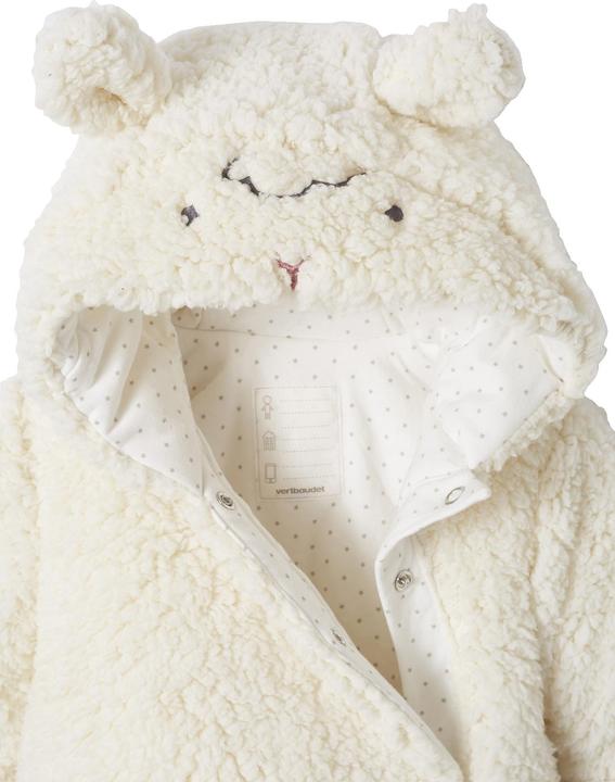 Image du produit Vertbaudet Combinaison bébé en fourrure tissée et polyester recyclé (62)