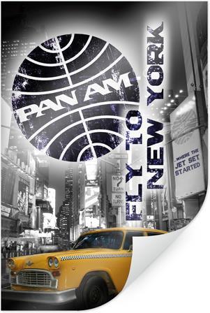 Image du produit New York Yellow Taxi Cab (70 x 100 cm)