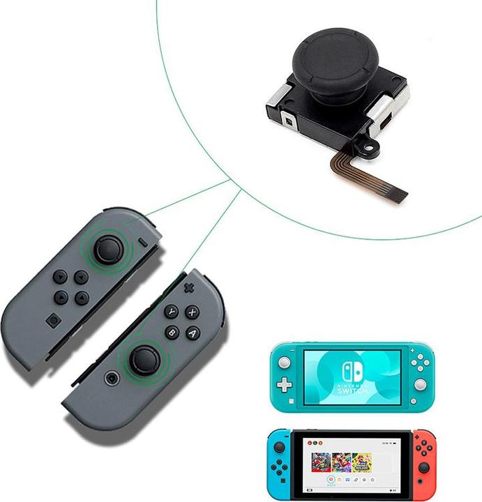 Actual product image Ueli Express 21 in 1 Nintendo Switch Joy Con Repair Set (Switch Lite, Switch)