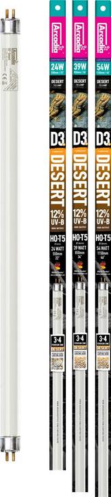 Immagine prodotto Arcadia Lampada per terrari Lumenize Pro T5 Desert D3+ 12% UVB, 39 watt (UVA, UVB)