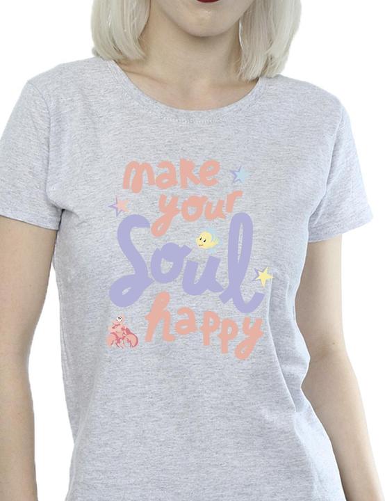 Image du produit Disney - T-shirt THE LITTLE MERMAID HAPPY - Femme (XXL)