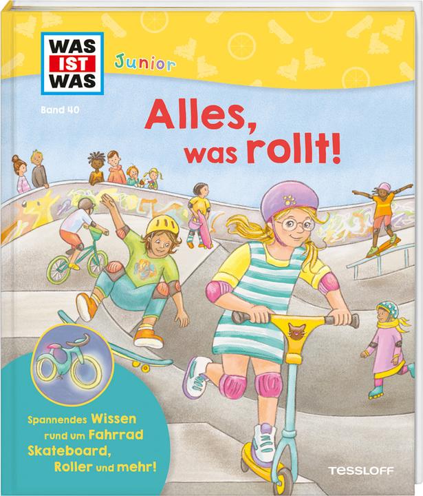 Immagine prodotto Tessloff WAS IST WAS Junior Band 40 Alles, was rollt! (Tedesco, Fata Negoziante, Anja Rommerskirchen, 2023)