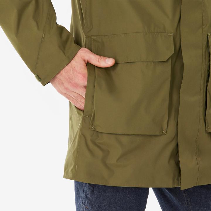 Image du produit Quechua Veste longue de randonnée homme, NH500 olive (4XL)