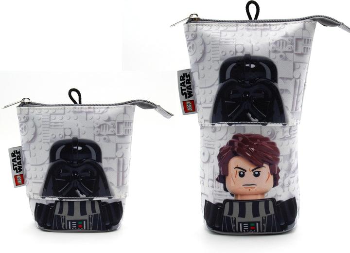 Actual product image LEGO Star Wars officially licensed Pop Up Pencil Case 14x20 cm