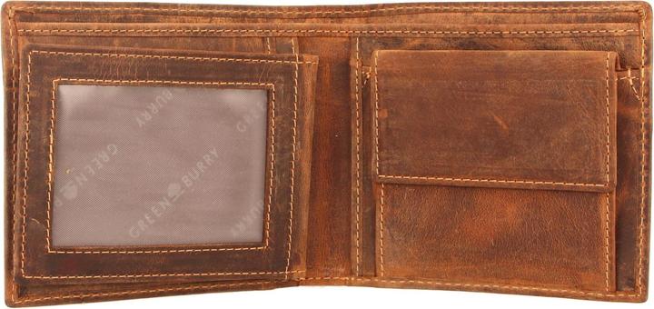 Actual product image Greenburry Vintage wallet leather 12 cm