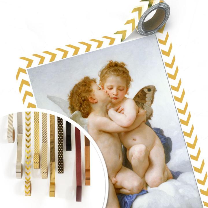 Immagine prodotto Trenddeko Bouguereau - Il primo bacio (105 x 160 cm)