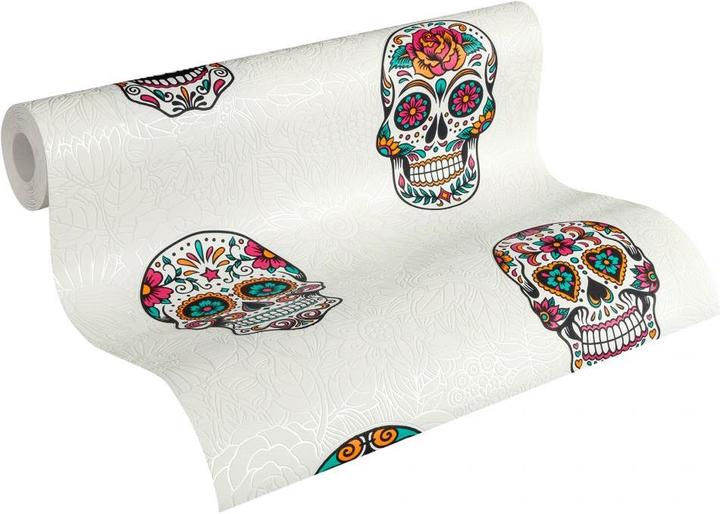 Immagine prodotto A.S. Création Club Tropicana Sugar Skulls (53 x 1005 cm)