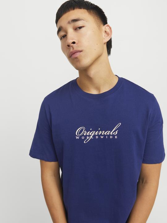 Actual product image Jack & Jones Printed round neck T-shirt T-shirt (M)