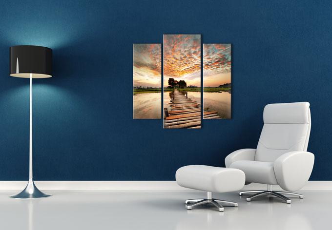 Image du produit Trenddeko To the other Side (3 parties) (30 x 80 cm, 40 x 100 cm)