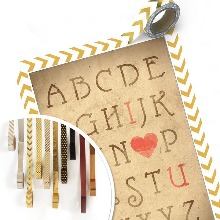 Image du produit Trenddeko Alphabet de l'amour (40 x 60 cm)