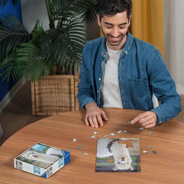Actual product image Ravensburger Puzzle alpaca (200 pieces)