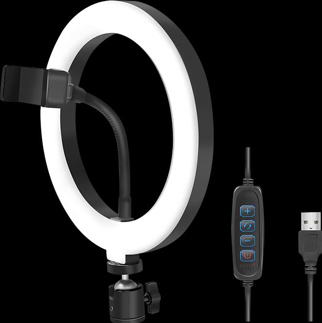 Produktbild LogiLink Smartphone-Ringlicht (Ringleuchte)