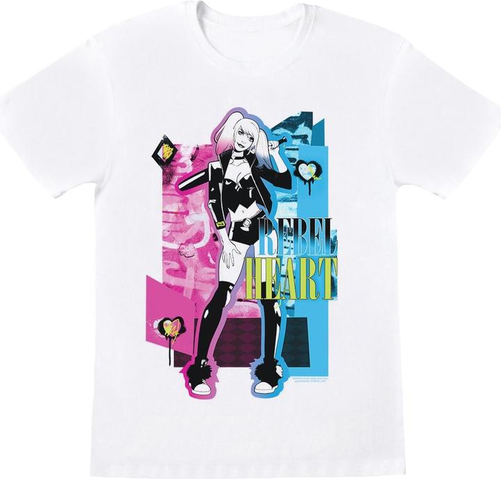 Image du produit - T-shirt HARLEY QUINN REBEL HEART - Garçon (116)