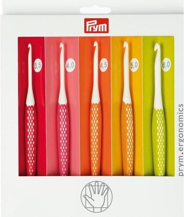 Actual product image Prym Crochet hook ergonomics set 3.50 - 6.00 mm, 16 cm