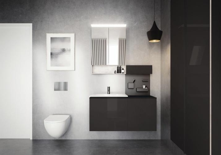 Produktbild Geberit Acanto Hängeschrank flach 500639, 450x820x174mm