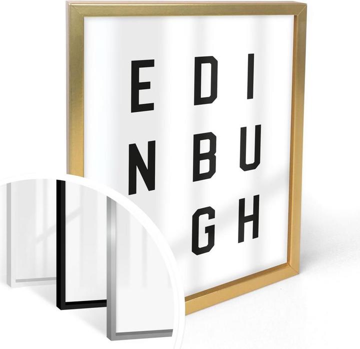 Actual product image Trenddeko Typography Edinburgh (24 x 30 cm)