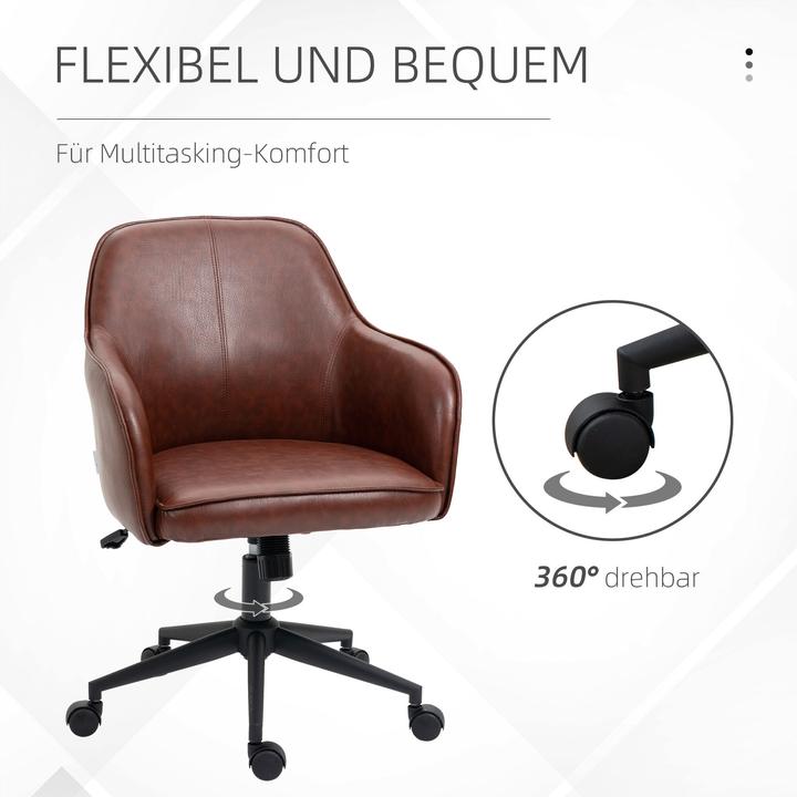 Actual product image Vinsetto Office chair with castors