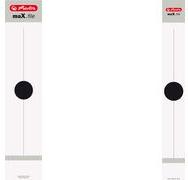 Actual product image Herlitz 10833929 self-adhesive label white rectangle 10 piece(s)