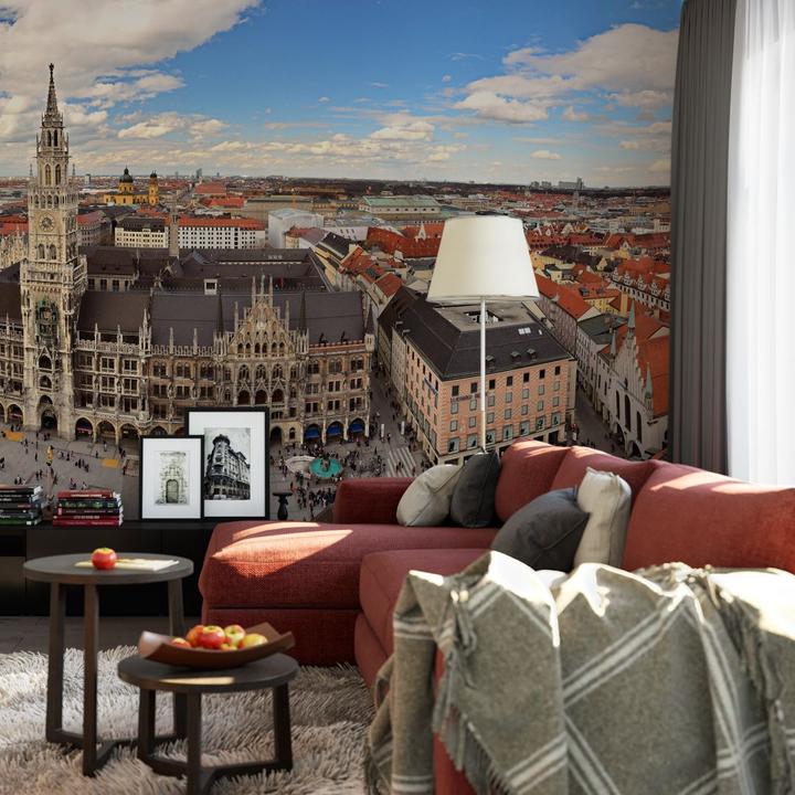 Produktbild Trenddeko Münchener Skyline Panorama (672 x 260 cm)