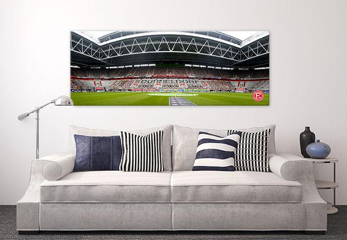 Actual product image Fortuna Düsseldorf Esprit Arena interior (150 x 60 cm)