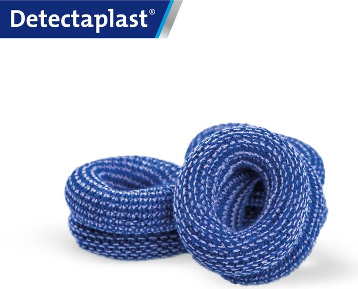 Actual product image Detectaplast Fingerbob blue textile, 30pcs