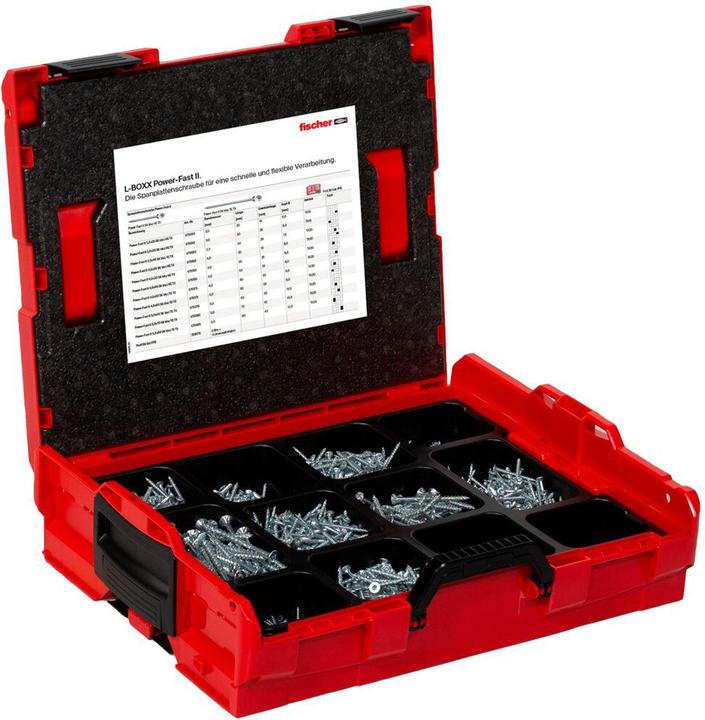Produktbild Fischer PowerFast II L-Boxx 102 (1.801) (1801 Schrauben pro Stück)