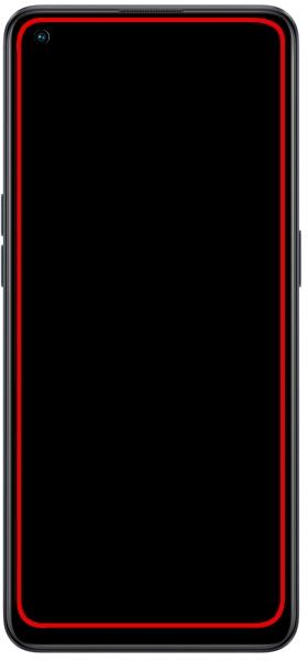 Actual product image Mobilize Glass (1 Piece, Oppo Reno 8 Lite 5G, Oppo Reno 7 5G)