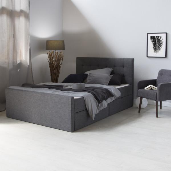 Image du produit Homestyle4u Lit rembourré (180 x 200 cm)