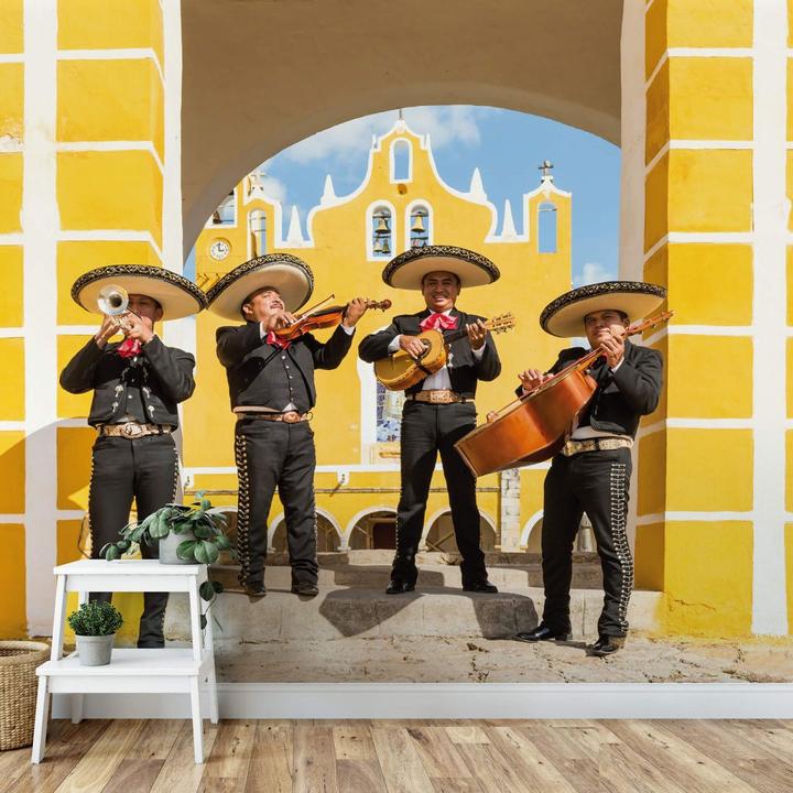 Image du produit Trenddeko Colombo - Musiciens mexicains (192 x 300 cm)