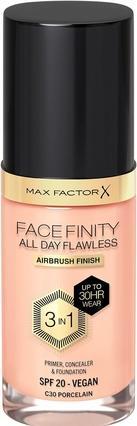 Image du produit Max Factor Facefinity All Day Flawless 3 In 1 Foundation C30-Porcelain 30ml (C30 Porcelain)
