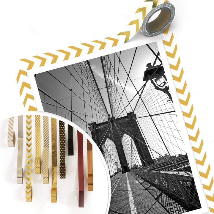 Actual product image Trenddeko Brooklyn Bridge Perspective (24 x 30 cm)