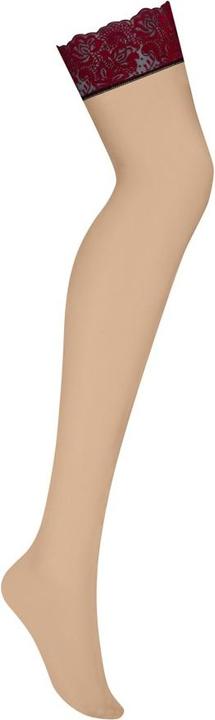 Actual product image Obsessive Sugestina Lace Garter Stockings (XL)