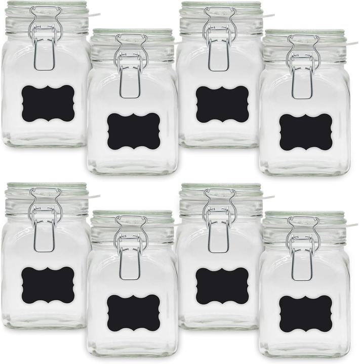 Image du produit Creative Home Verres à repasser avec couvercle (8 pcs, 0.75 l)