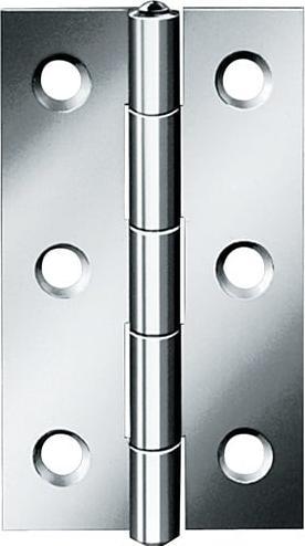 Immagine prodotto Vormann Cerniere in acciaio inox laminate e strette Larghezza 22 mm