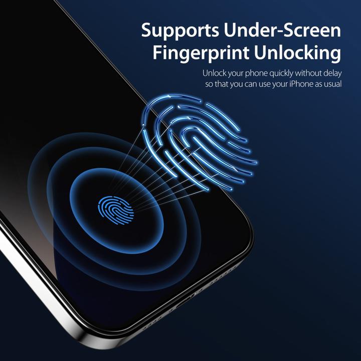 Produktbild Dux Ducis Panzerglas Privacy (1 Stück, Apple iPhone 16 Pro)