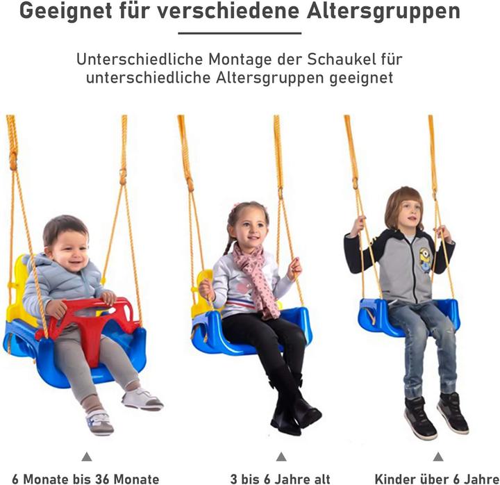 Image du produit Lospitch Kinderschaukel 3 in 1