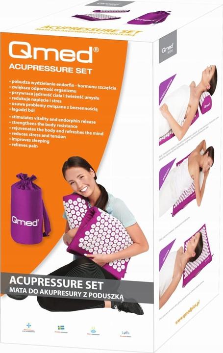 Image du produit Qmed Mata do qkupresury z poduszką ACUPRESSURE MAT