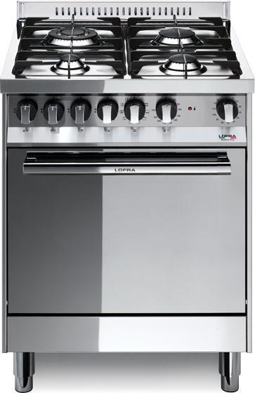 Image du produit Lofra Cuisinière M66GV/C Gaz Acier inoxydable A