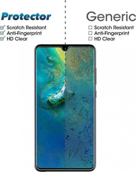 Produktbild Screenguard Huawei Mate 20 X Panzerglas Schutzfolie Case Friendly Design (1 Stück, Huawei Mate 20 X)