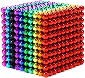 Actual product image MU Classic Rainbow Series Magnetic Balls