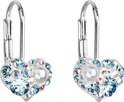 Immagine prodotto Evolution Group Orecchini a cuore con Swarovski 31125.9 aqua (L)