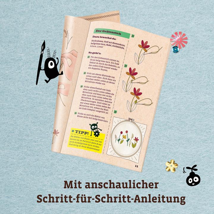 Produktbild Kosmos Sticken Kreativ-Set