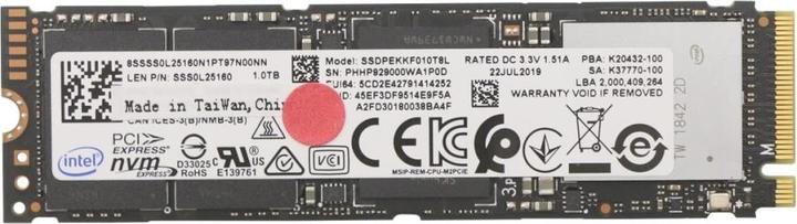 Productafbeelding Lenovo SSD 1TB M.2 2280 OPAL 2.0 (1000 GB, M.2 2280)