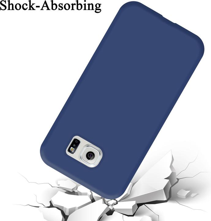 Immagine prodotto Cadorabo Copertura della cassa del silicone liquido TPU (Samsung Galaxy S6)