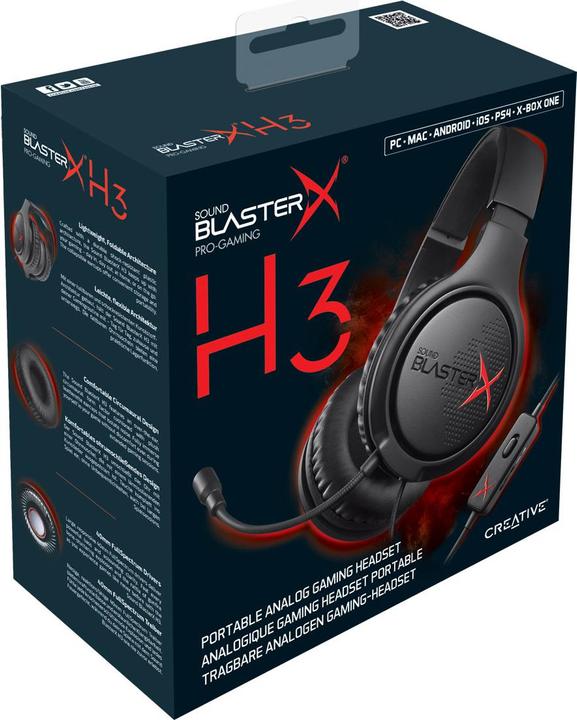 Actual product image Creative Sound BlasterX H3 (Cable)