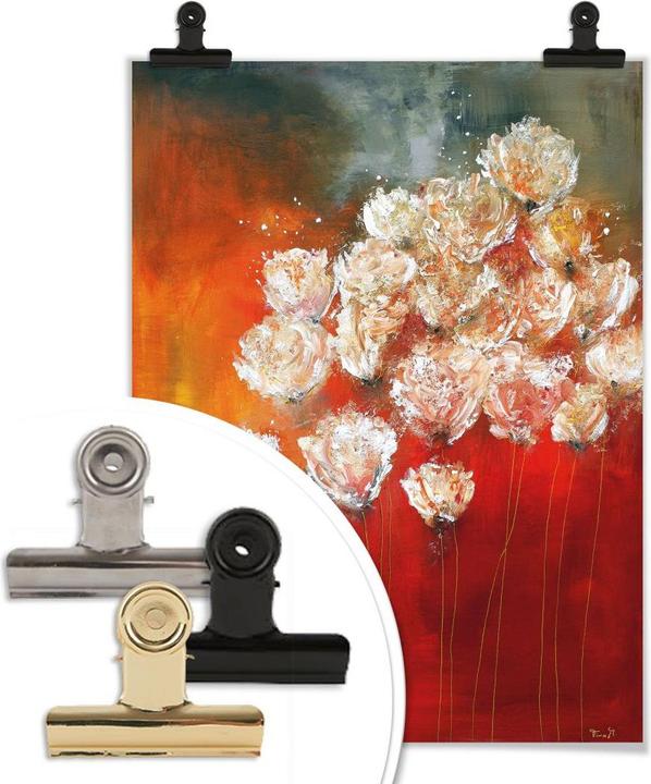 Actual product image Trenddeko Melz - Wild Poppy (30 x 40 cm)