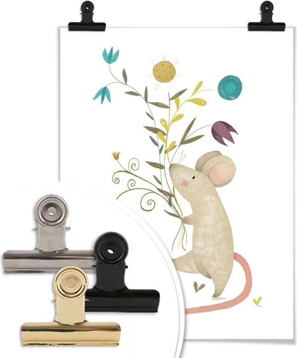 Actual product image Trenddeko Loske - Little mouse (80 x 60 cm)
