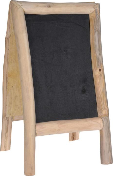 Image du produit Natura Punto Tableau à craies Teck pliable (40 x 70 cm)