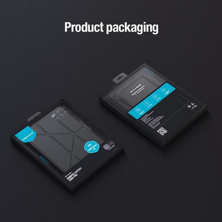 Image du produit Nillkin Étui Bumper Leather Case Pro pour Samsung Galaxy Tab S9 - noir (Galaxy Tab S9)