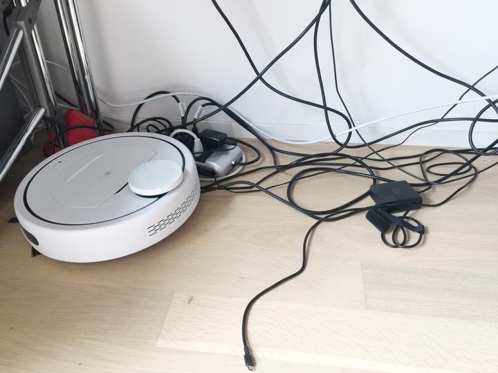 Actual product image Max Hauri Cable Home cable management set: large box + power station + spiral hose
